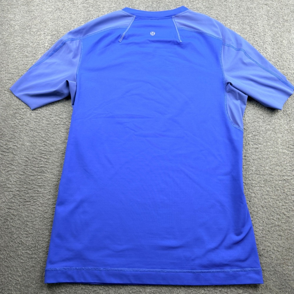 Lululemon Repetition Men's S Blue Short Sleeve Athletic Smooth Lux Shirt